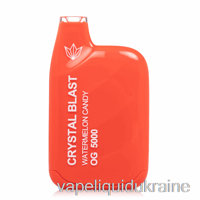 Vape Liquid Ukraine Crystal Blast OG5000 Disposable Watermelon Candy